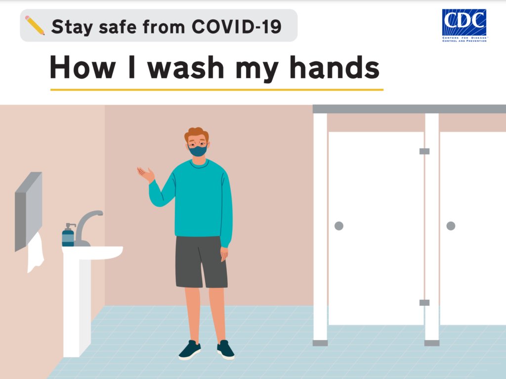 preview of one of the CDC's resource cards