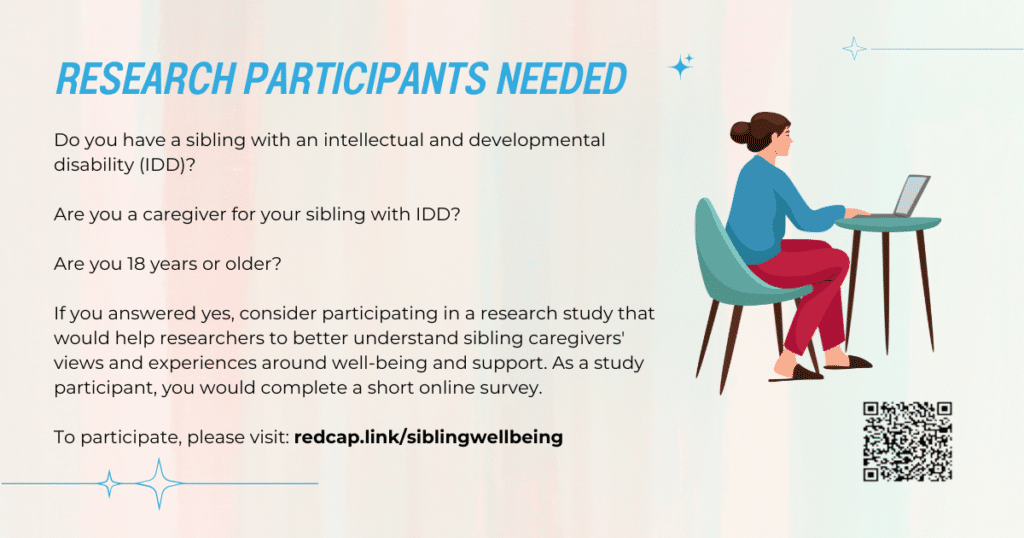 Research Participants Needed - Sibling Leadership Network