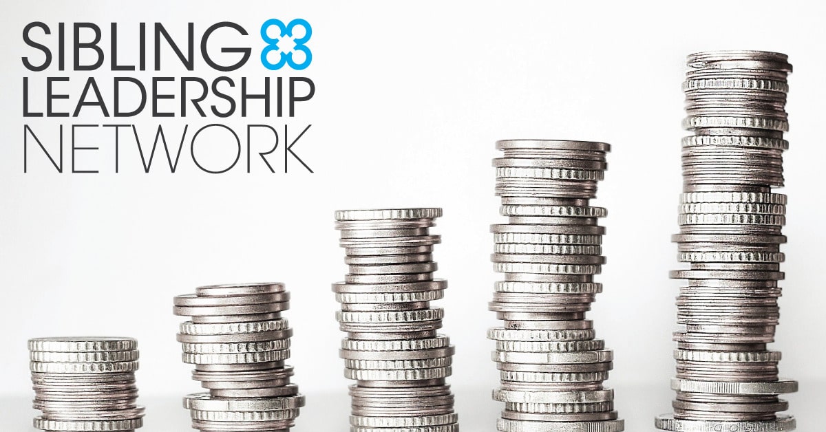 stacks of coins getting taller from left to right